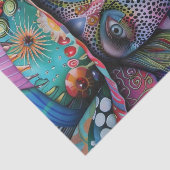 Papier Mousseline Différent15 (Détail)