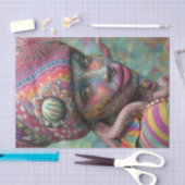 Papier Mousseline Différent5 (Artisanat)