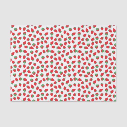 Papier Mousseline Diffusion de fraise (Recto)