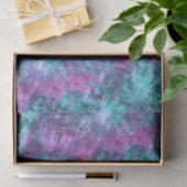 Papier Mousseline digihatch - turquoise et violet : (Cadeau)