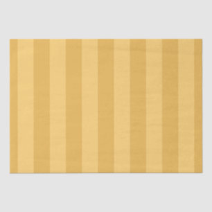 Papier Mousseline Dijon Jaune Canari Rayé