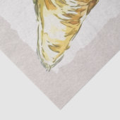 Papier Mousseline Dilute Calico Cat Aquarelle (Détail)