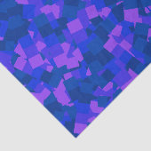 Papier Mousseline Dimensions vives Art géométrique (Détail)