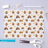 Papier Mousseline Dindes de Thanksgiving (Artisanat)