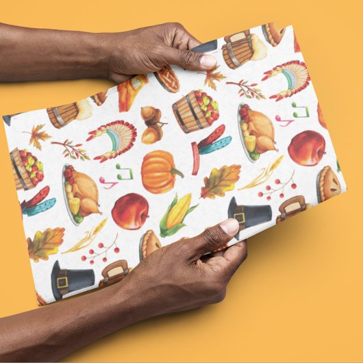 Papier Mousseline Dîner d'action de grâces Turquie