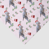 Papier Mousseline Dinosaur Christmas Tissue Paper (Détail)