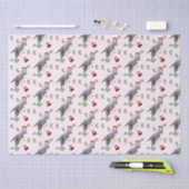 Papier Mousseline Dinosaur Christmas Tissue Paper (Artisanat)