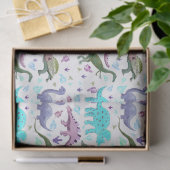 Papier Mousseline Dinosaure coloré Mania (Cadeau)