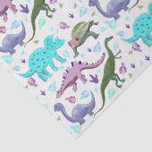 Papier Mousseline Dinosaure coloré Mania (Détail)