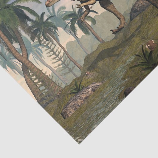 Papier Mousseline Dinosaure de Concavenator (Détail)