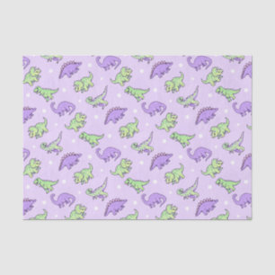 Papier Mousseline Dinosaures