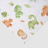 Papier Mousseline Dinosaures T-Rex Découpage sympathique (Détail)