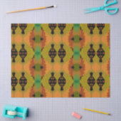 Papier Mousseline d'inspiration africaine (Artisanat)