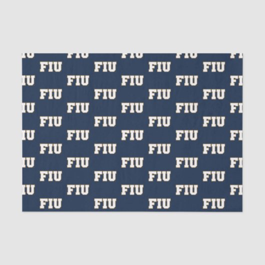 Papier Mousseline Diplôme de la FIU Panthers (Recto)