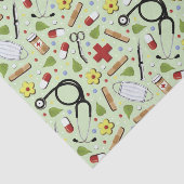 Papier Mousseline Diplôme d'infirmière (Détail)