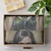 Papier Mousseline Dirty Martini Doll Cocktail Cutie Découpage (Cadeau)