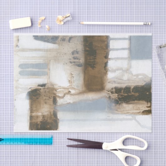 Papier Mousseline Disposition modulaire I (Artisanat)