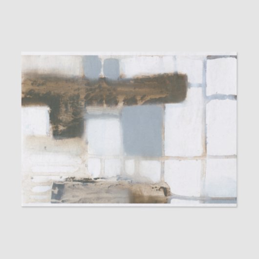 Papier Mousseline Disposition modulaire II (Recto)