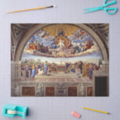 Papier Mousseline Disputation du Saint Sacrement par Raphael (Artisanat)