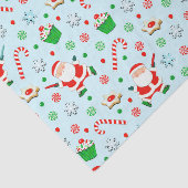 Papier Mousseline Disque Golf Noël (Détail)