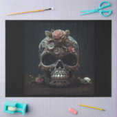 Papier Mousseline Dites-moi que je suis plutôt crâne Goth Découpage (Artisanat)