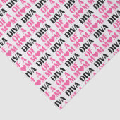 Papier Mousseline "DIVA OF A Mom" (Détail)