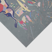 Papier Mousseline Diverses Actions, Kandinsky (Détail)