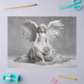Papier Mousseline Divine fille Angel (Artisanat)
