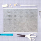 Papier Mousseline Do-it-yourself en béton texturé industriel en béto (Artisanat)