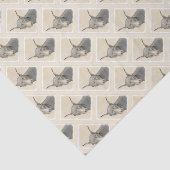 Papier Mousseline Doberman Pinscher Peinture - Art Chien original (Détail)