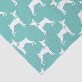 Papier Mousseline Dobermann Pinscher Chien Chien Puppy Dobie (Détail)