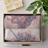 Papier Mousseline Document de découpage 9 Unicorne (Cadeau)