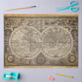 Papier Mousseline Document de découpage de la carte mondiale (Artisanat)