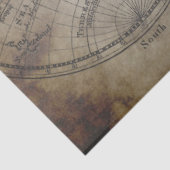 Papier Mousseline Document de découpage de la carte mondiale (Détail)