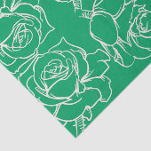 Papier Mousseline Document de travail du Rose du patrimoine (Détail)