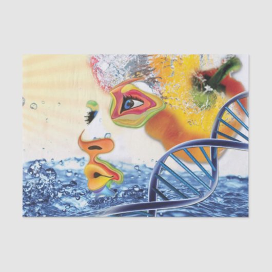 Papier Mousseline Document de travail sur la conscience alimentaire (Recto)