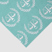 Papier Mousseline Document sur le sujet du don de la faculté de droi (Détail)