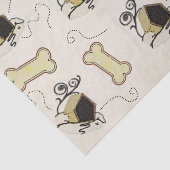 Papier Mousseline Dog House (Détail)