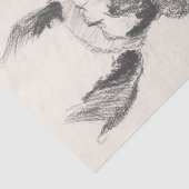 Papier Mousseline Dogue Allemand (Détail)