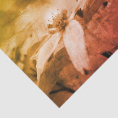 Papier Mousseline Dogwood Fleur Noir Blanc Vintage Découpage (Détail)