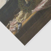 Papier Mousseline Dolce Far Niente par John William Waterhouse -1880 (Détail)