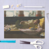 Papier Mousseline Dolce Far Niente par John William Waterhouse -1880 (Artisanat)