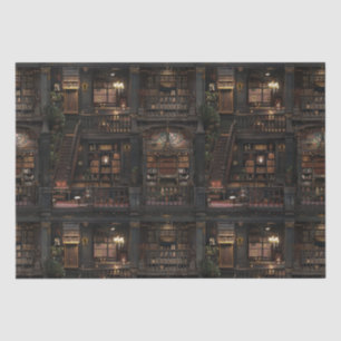 Papier Mousseline Dollshouse gothique victorienne Dark Academia