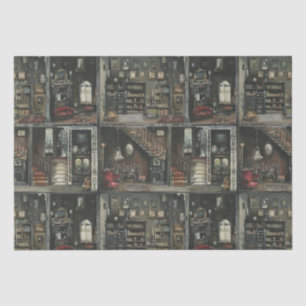 Papier Mousseline Dollshouse gothique victorienne Dark Academia