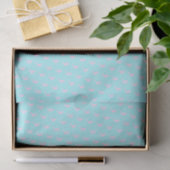 Papier Mousseline Dolphin simple propre marine fraîche aqua rose (Cadeau)