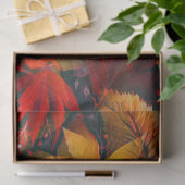 Papier Mousseline Domaine du feuillage avec Feuilles d'érable aux co (Cadeau)