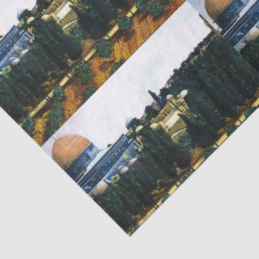 Papier Mousseline Dôme du Rocher, Jérusalem (Détail)