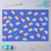 Papier Mousseline Domino enveloppement cadeau à thème - Noël (Artisanat)