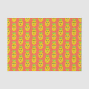 Papier Mousseline Don d'ananas sucré Whimsical