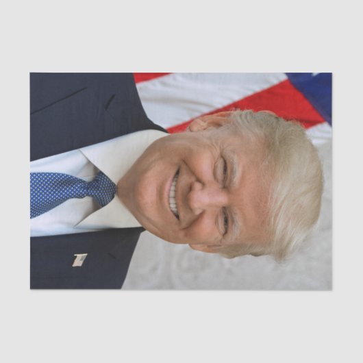Papier Mousseline Donald Trump (Recto)